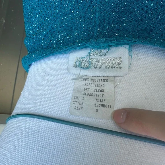 Vintage 1990s Jodi Kristopher Sparkly Gown - Picture 7 of 7